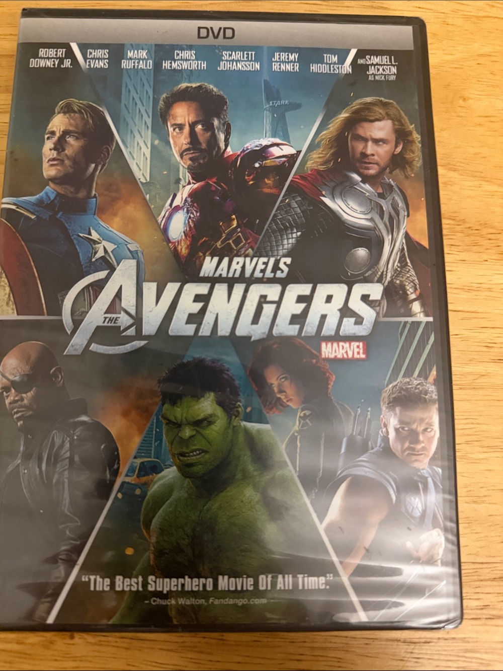 Marvel Avengers: The Avengers DVD 2012 PG-13 Audio Commentary NTSC 1-Disc